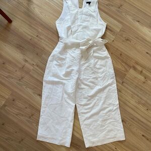 Banana Republic Elegant White Jumpsuit